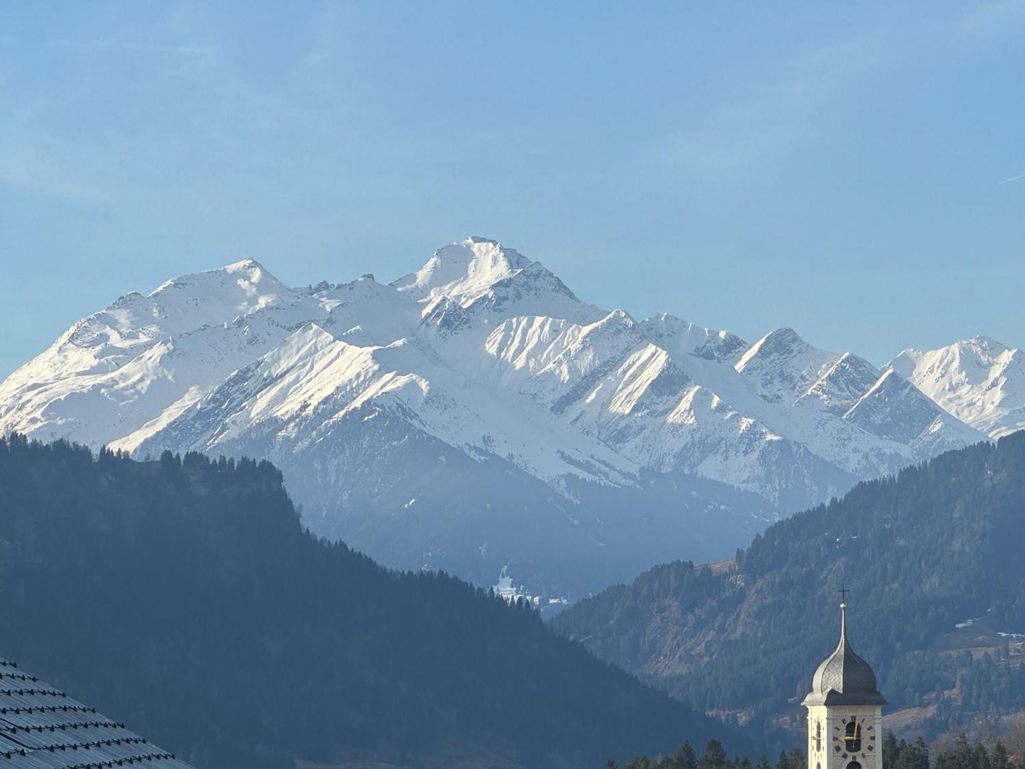 Studio Mit See- Und Bergblick Laax Exteriér fotografie