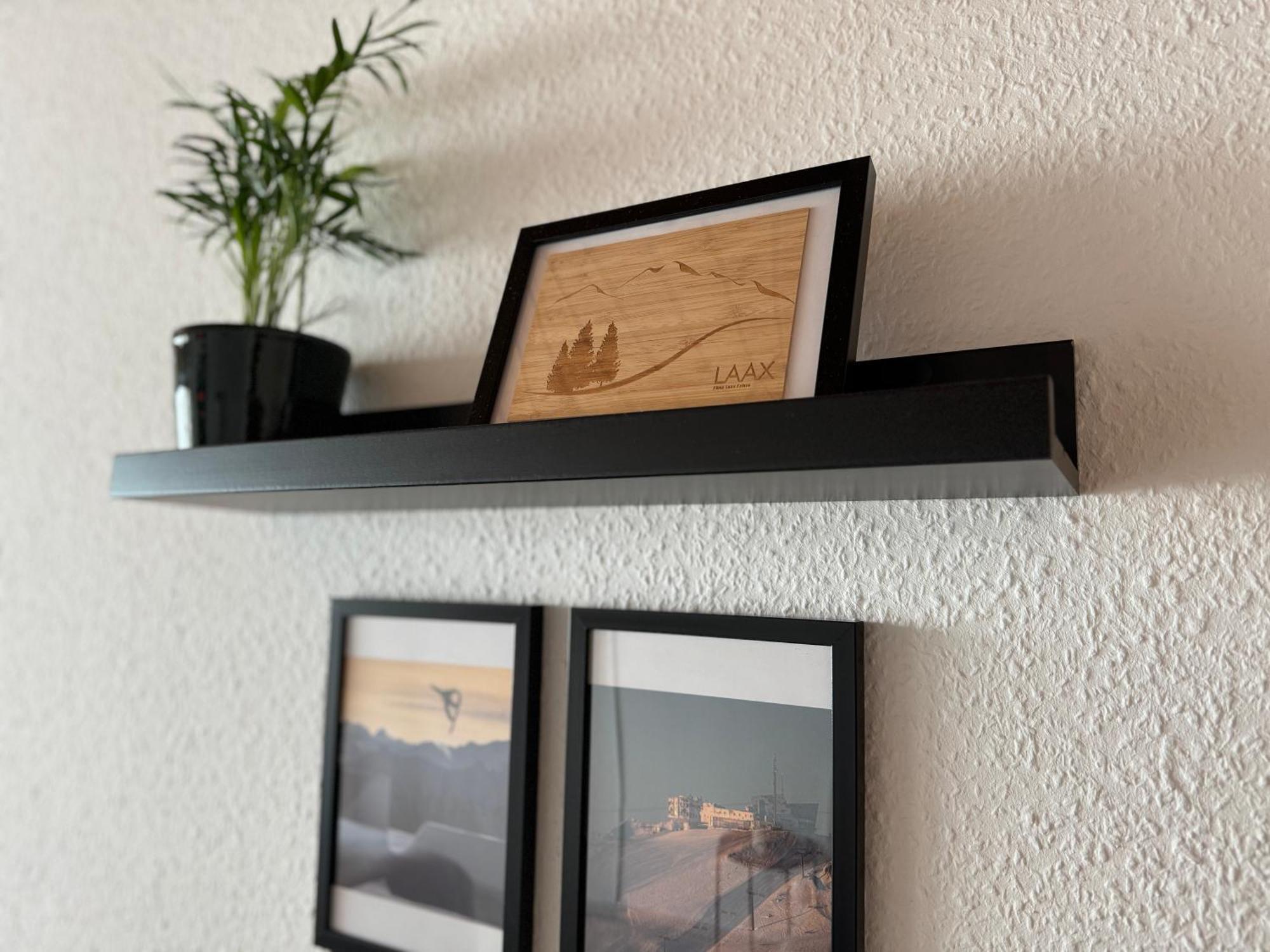 Studio Mit See- Und Bergblick Laax Exteriér fotografie